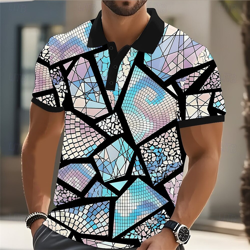 Street Fashion Men 2025 - 2025 Polo da uomo Camicia da