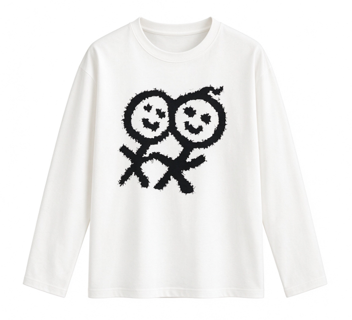 T-shirt da donna a maniche lun - Street Fashion Y2K recensione e prezzo