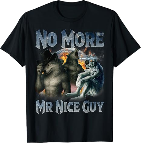 T-Shirt 'No More Mr Nice Guy'  - Street Fashion For Short Guys recensione e prezzo